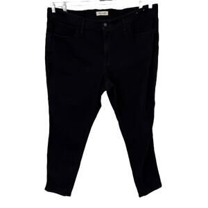 Madewell Jeans Roadtripper Skinny denim black size 24W